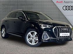 Black Used 2022 Audi Q3 S-Line SUV | £26,995 (Fair price)
