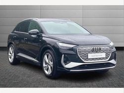Black Used 2023 Audi Q4 e-tron S-Line SUV | £33,995 (Good price)