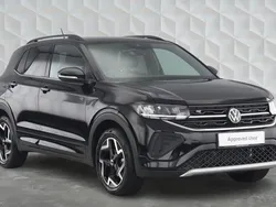 Black Used 2025 VW T-Cross R-line SUV | £27,250 (Expensive)