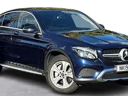 Blue Used 2019 Mercedes GLC250 Premium Coupe | £18,895 (Good price)