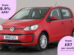 Red Used 2018 VW up! move up! Hatchback | £6,554 (Good price)