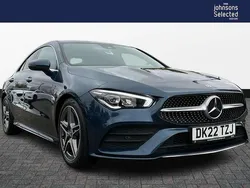Blue Used 2022 Mercedes CLA220 AMG Line Premium Sedan | £24,995 (Good price)