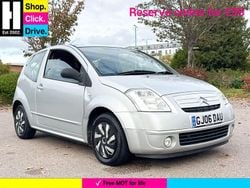 Silver Used 2006 Citroën C2 Hatchback | £1,200