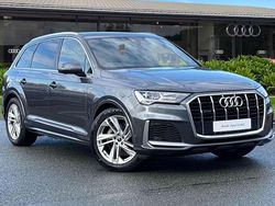 Grey Used 2022 Audi Q7 S-Line SUV | £39,450 (Fair price)