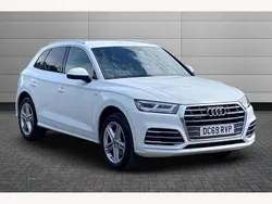 White Used 2019 Audi Q5 S-Line SUV | £21,250 (Fair price)