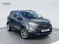 Grey Used 2018 Ford Ecosport Titanium SUV | £9,899 (Fair price)
