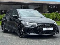 Black New 2025 Audi RS3 Sport Hatchback | £57,995 (Super price)