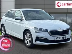 White Used 2023 Skoda Scala SE Hatchback | £14,990 (Fair price)