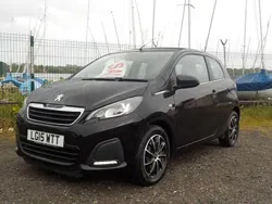 Black Used 2015 Peugeot 108 Active Hatchback | £3,495 (Fair price)