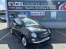 Black Used 2015 Fiat 500 Lounge Hatchback | £5,295 (Good price)