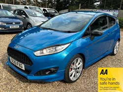 Blue Used 2015 Ford Fiesta Zetec Hatchback | £5,450 (Fair price)