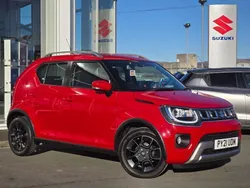 Red Used 2021 Suzuki Ignis SZ5 Hatchback | £13,795 (A bit pricey)