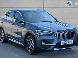 Storm bay metallic Used 2021 BMW X1 xLine SUV | £21,709 (A bit pricey)