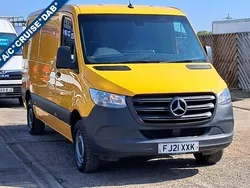 Yellow Used 2021 Mercedes Sprinter Progressive Van | £11,399 (Good price)