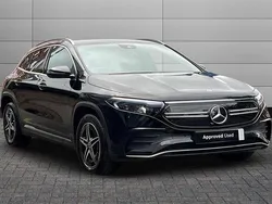 Black Used 2021 Mercedes EQA250 AMG line SUV | £21,190 (Fair price)