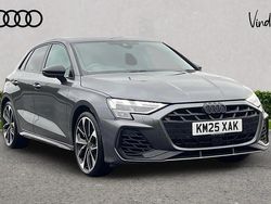 Grey Used 2025 Audi S3 Sportback Black Edition Hatchback | £42,343