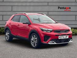 Red Used 2025 Kia Stonic GT-Line S SUV | £19,255 (Fair price)