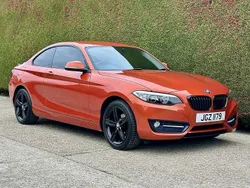 Orange Used 2016 BMW 218 Sport Line Coupe | £8,695 (Good price)
