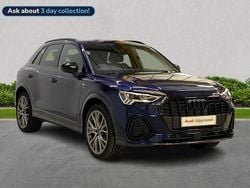Blue Used 2025 Audi Q3 Black Edition SUV | £35,693 (Fair price)