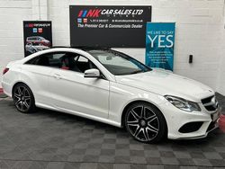 White Used 2014 Mercedes E250 AMG Coupe | £10,850 (A bit pricey)