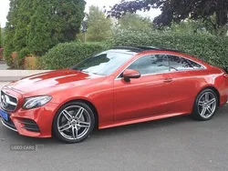 Red Used 2019 Mercedes E220 AMG Line Premium Coupe | £22,995 (Fair price)