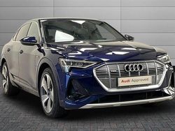 Navarra blue Used 2021 Audi e-tron S-Line SUV | £20,490 (A bit pricey)