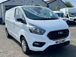 White Used 2022 Ford Transit Custom Limited Van | £13,770 (Good price)