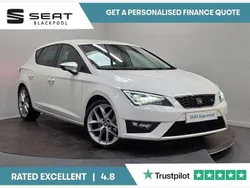 White Used 2016 Seat Leon FR Hatchback | £11,465 (Fair price)