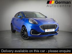 Blue Used 2022 Ford Puma ST-Line Hatchback | £17,600 (Fair price)