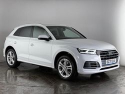 White Used 2020 Audi Q5 S-Line SUV | £23,600 (Good price)