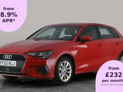Red Used 2022 Audi A3 Sportback Comfort Hatchback | £17,489 (Good price)