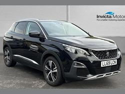 Perla nera black metallic Used 2019 Peugeot 3008 Allure SUV | £10,500 (Fair price)