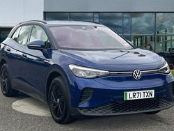 Blue Used 2021 VW ID.4 Pure SUV | £18,130 (Fair price)