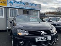 Black Used 2011 VW Eos SE Cabriolet | £2,699 (Fair price)