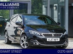 Black Used 2017 Peugeot 308 GT-line Hatchback | £6,490 (Fair price)