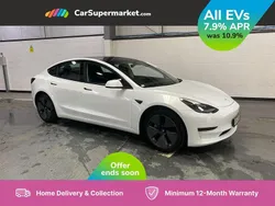 White Used 2021 Tesla Model 3 Standard Range Sedan | £16,397 (Fair price)
