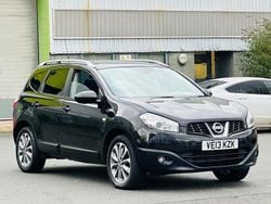 Black Used 2013 Nissan Qashqai +2 Tekna SUV | £2,990 (Fair price)