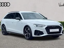 White Used 2023 Audi A4 Black Edition Estate | £29,200 (A bit pricey)