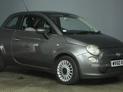 Grey Used 2010 Fiat 500 Lounge Hatchback | £2,495 (Fair price)