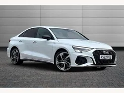 Glacier white Used 2022 Audi A3 Design Sedan | £26,650 (A bit pricey)