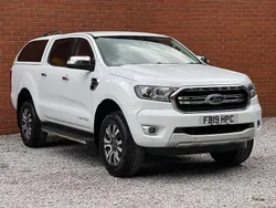 White Used 2019 Ford Ranger Limited Pickup | £14,995 (Fair price)