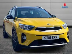 Yellow Used 2018 Kia Stonic First Edition SUV | £9,695 (Fair price)