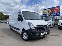 White Used 2020 Vauxhall Movano Edition Van | £10,595 (Fair price)