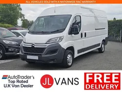 White Used 2017 Citroën Relay Van | £10,450 (Good price)