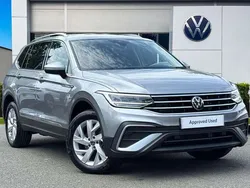 Silver Used 2024 VW Tiguan Allspace Life SUV | £26,580 (Good price)
