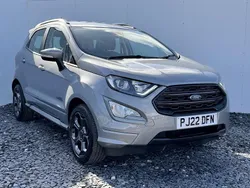Silver Used 2022 Ford Ecosport ST-Line SUV | £12,895 (Fair price)