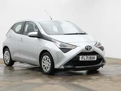 Silver Used 2021 Toyota Aygo X-play Hatchback | £9,480 (Fair price)
