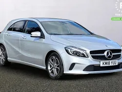 Silver Used 2018 Mercedes A180 Sport Edition Hatchback | £12,799 (Good price)