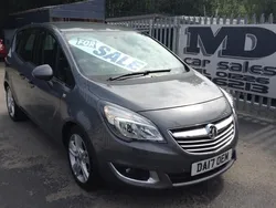 Grey Used 2017 Vauxhall Meriva MPV | £3,975 (Good price)