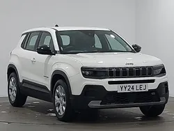 White Used 2024 Jeep Avenger Altitude SUV | £19,998 (Fair price)